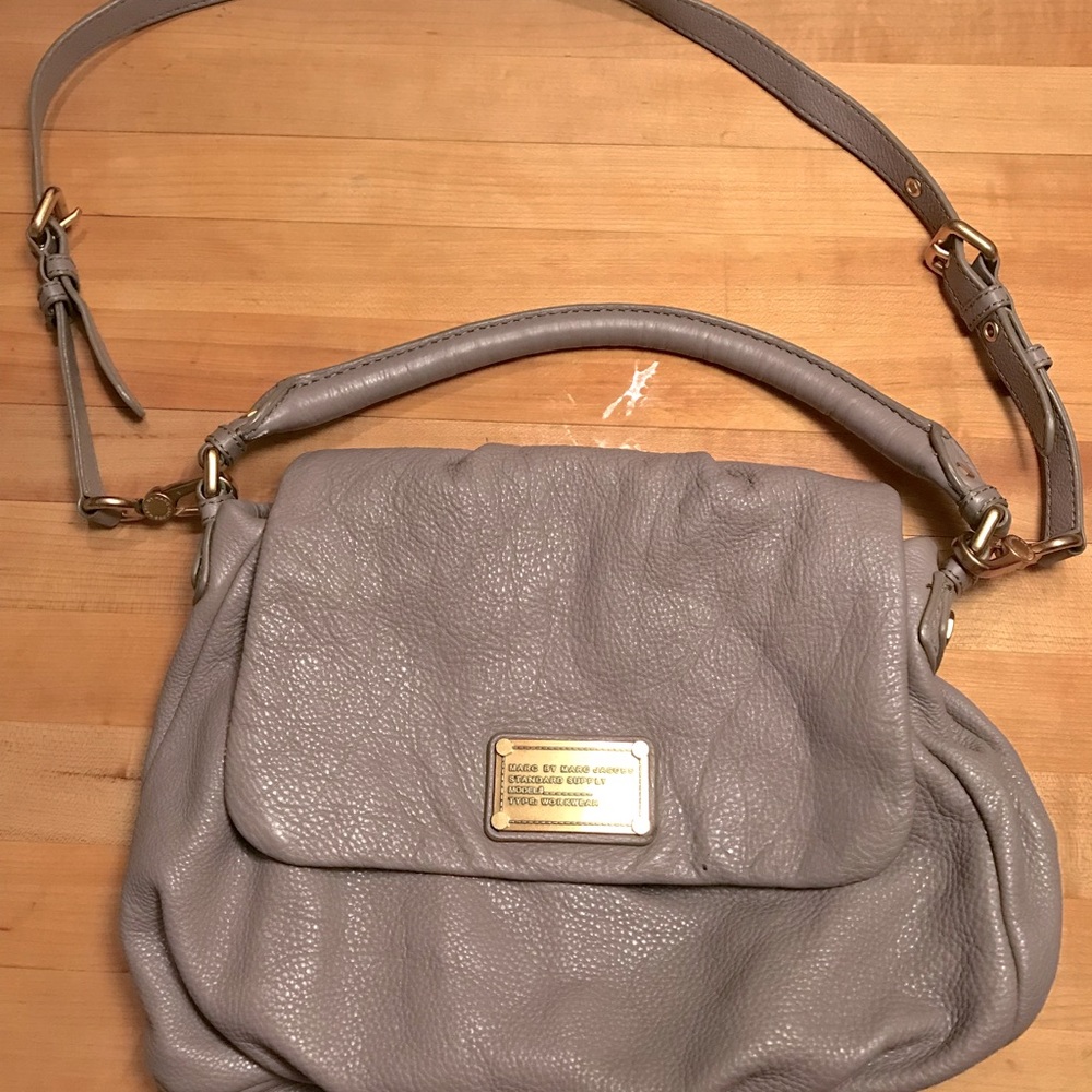 Marc By Marc Jacobs Purse- Grey(mink) Color
